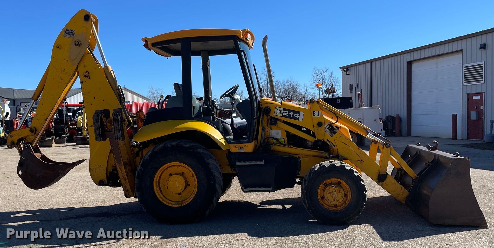 2003 JCB 214 backhoe in Lannon, WI | Item OG9828 for sale