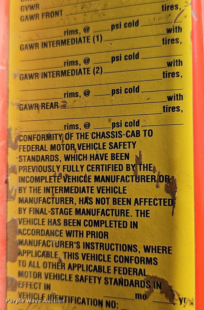 image for item DM1511 1997 International 4900 dump truck