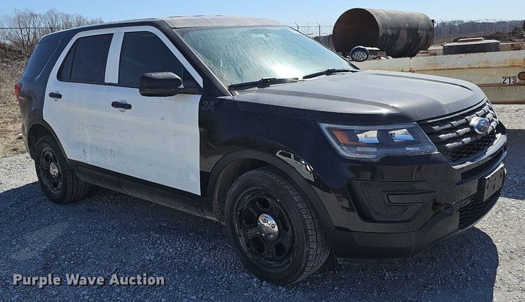 image for item DM1512 2018 Ford Explorer Police Interceptor SUV