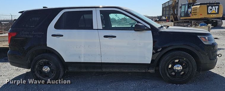 image for item DM1512 2018 Ford Explorer Police Interceptor SUV
