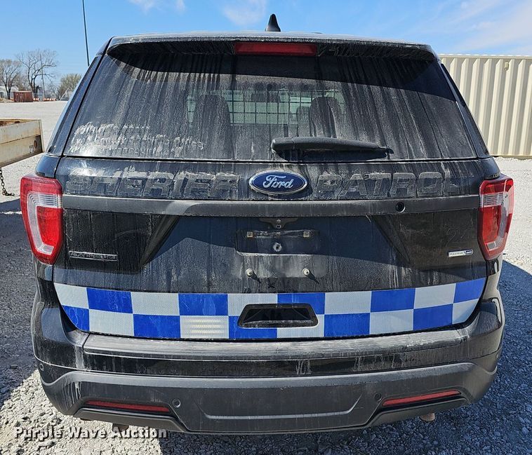 image for item DM1512 2018 Ford Explorer Police Interceptor SUV