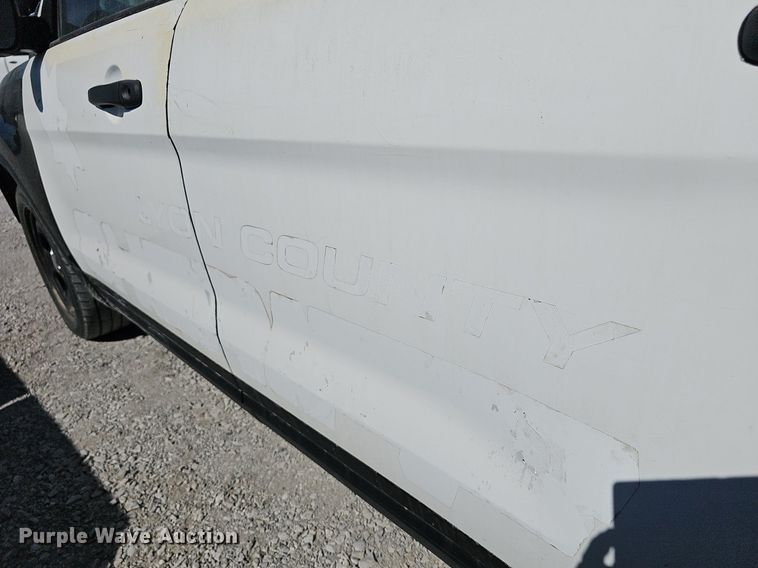 image for item DM1512 2018 Ford Explorer Police Interceptor SUV