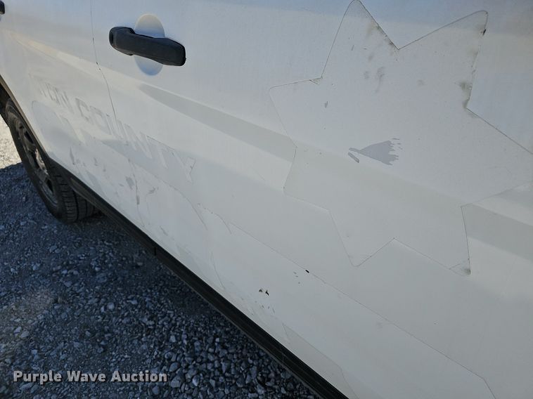 image for item DM1512 2018 Ford Explorer Police Interceptor SUV