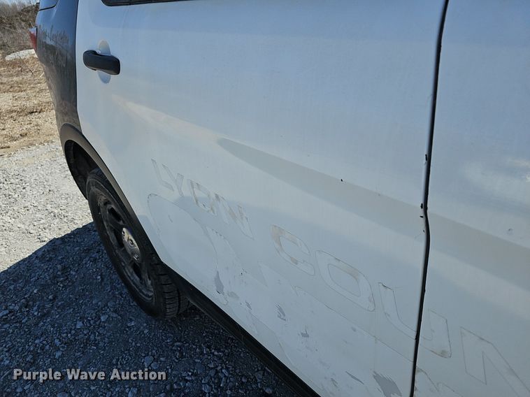 image for item DM1512 2018 Ford Explorer Police Interceptor SUV