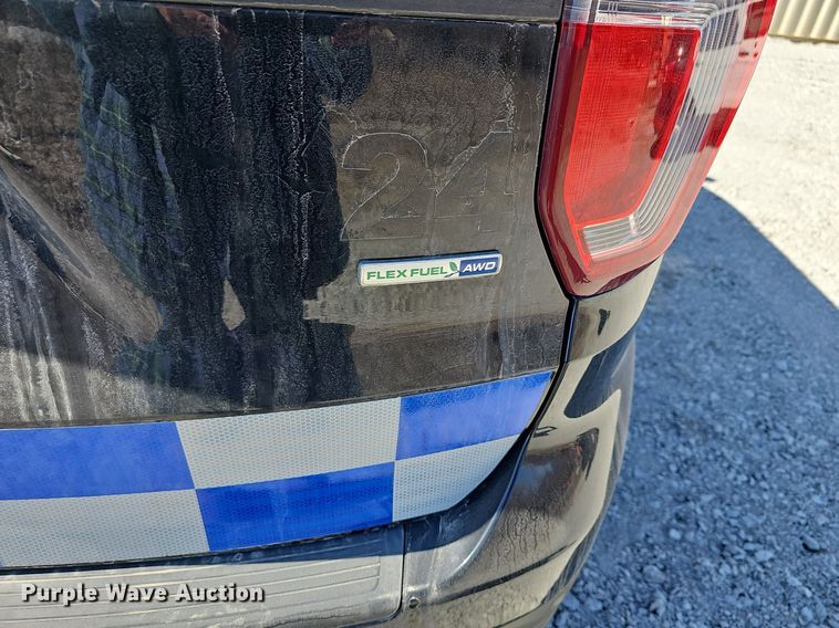 image for item DM1512 2018 Ford Explorer Police Interceptor SUV