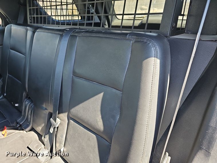 image for item DM1512 2018 Ford Explorer Police Interceptor SUV