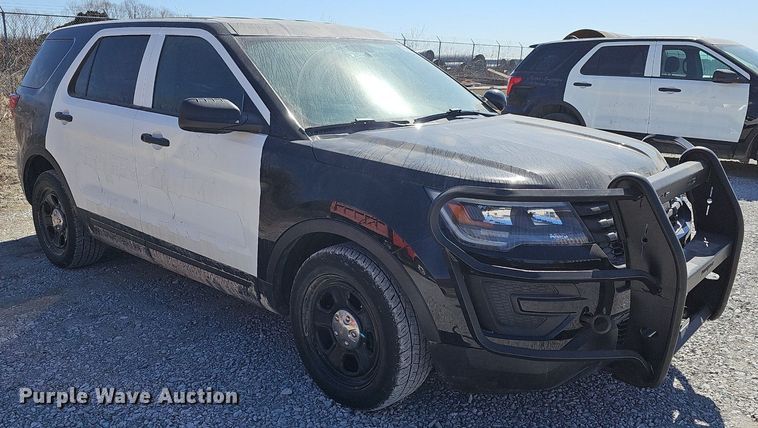 image for item DM1515 2018 Ford Explorer Police Interceptor  SUV
