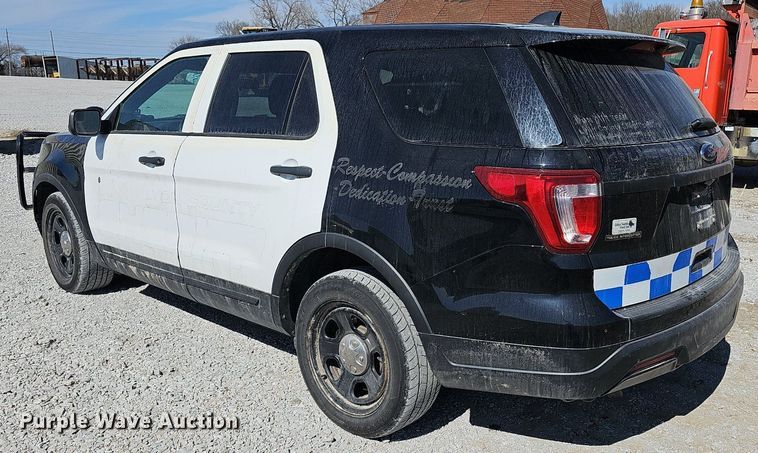 image for item DM1515 2018 Ford Explorer Police Interceptor  SUV