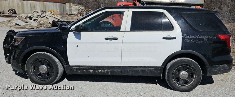image for item DM1515 2018 Ford Explorer Police Interceptor  SUV