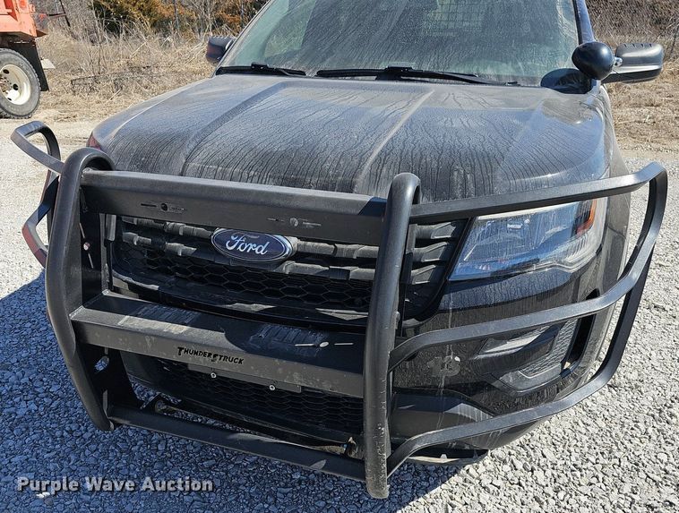 image for item DM1515 2018 Ford Explorer Police Interceptor  SUV