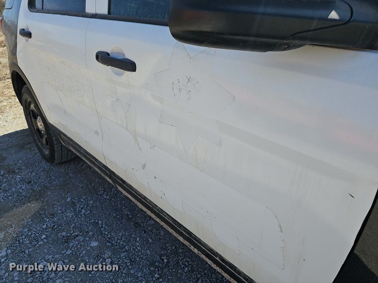 image for item DM1515 2018 Ford Explorer Police Interceptor  SUV