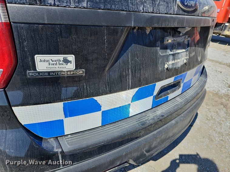 image for item DM1515 2018 Ford Explorer Police Interceptor  SUV