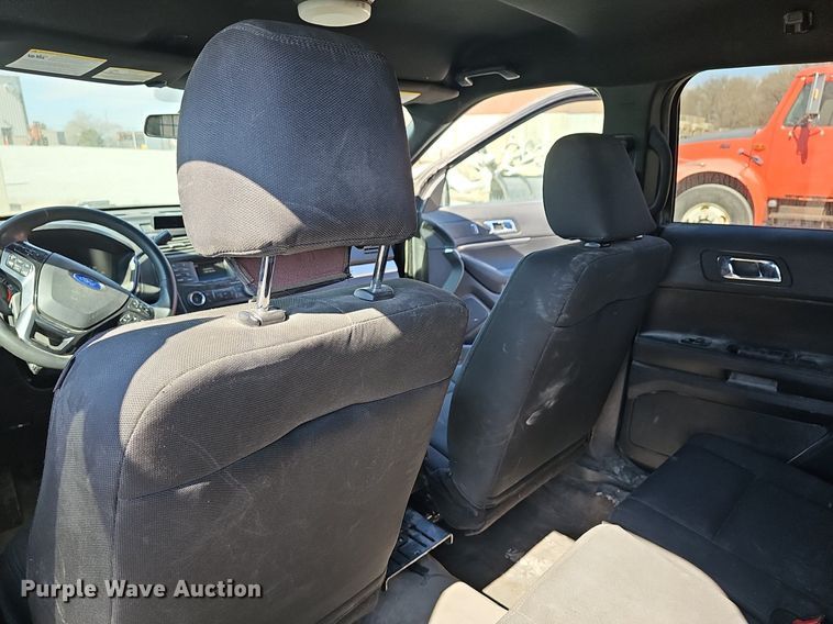 image for item DM1515 2018 Ford Explorer Police Interceptor  SUV