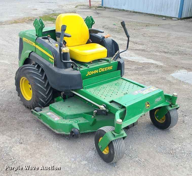 image for item DP1295 2011 John Deere 997 ZTR lawn mower