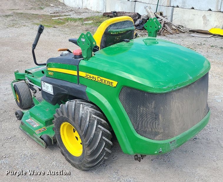 image for item DP1295 2011 John Deere 997 ZTR lawn mower