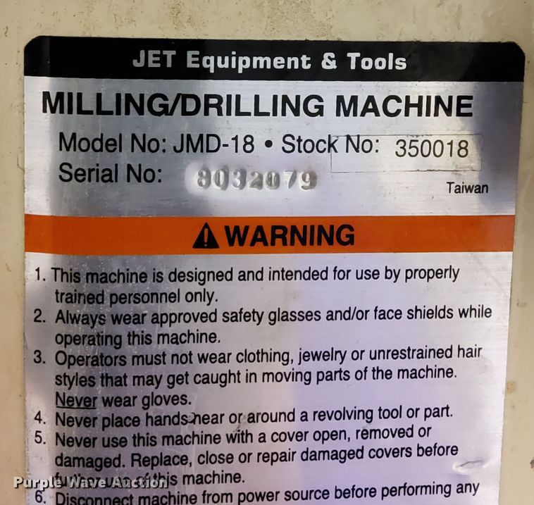 image for item DP2646 Jet JMD-18 Drill press
