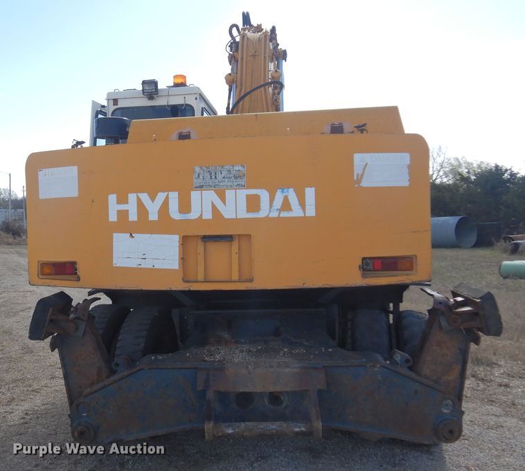 image for item DP2692 Hyundai  Robex 200W wheeled excavator