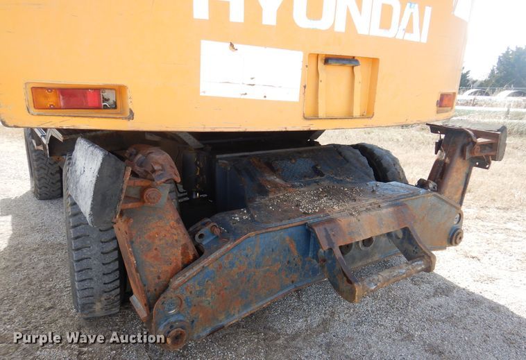 image for item DP2692 Hyundai  Robex 200W wheeled excavator