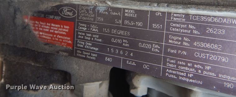 image for item DP2697 1996 Ford  F-Series oil distributor truck