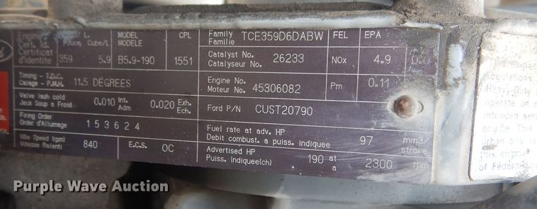 image for item DP2697 1996 Ford  F-Series oil distributor truck