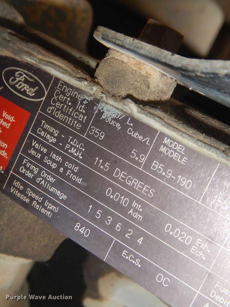 image for item DP2697 1996 Ford  F-Series oil distributor truck