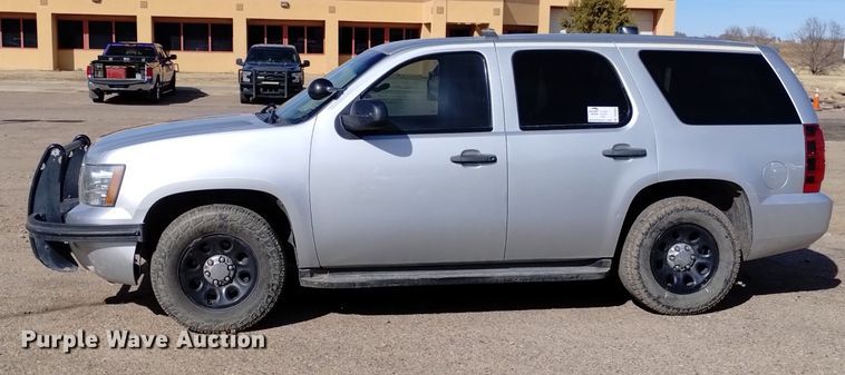 image for item DQ6000 2013 Chevrolet Tahoe Police  SUV