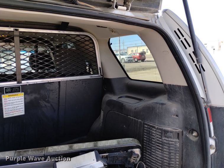 image for item DQ6000 2013 Chevrolet Tahoe Police  SUV