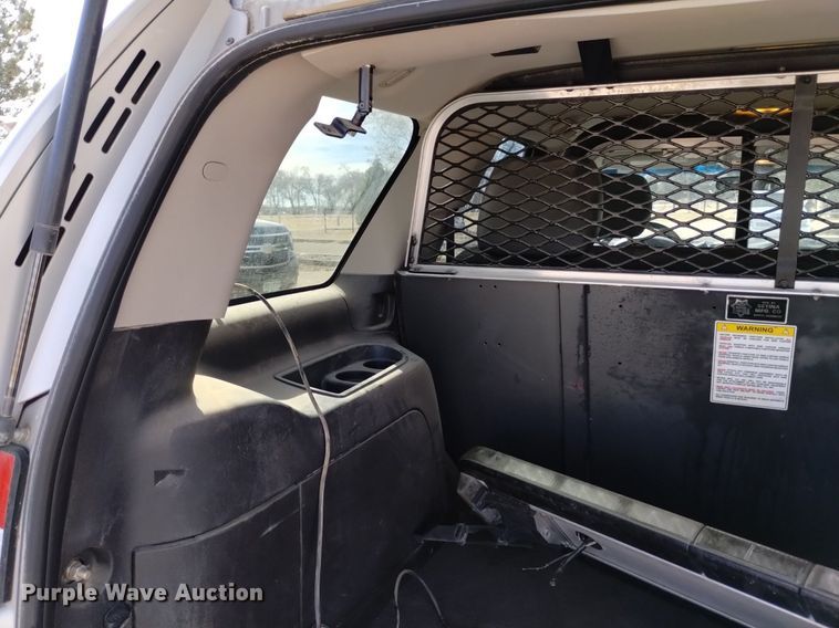 image for item DQ6000 2013 Chevrolet Tahoe Police  SUV