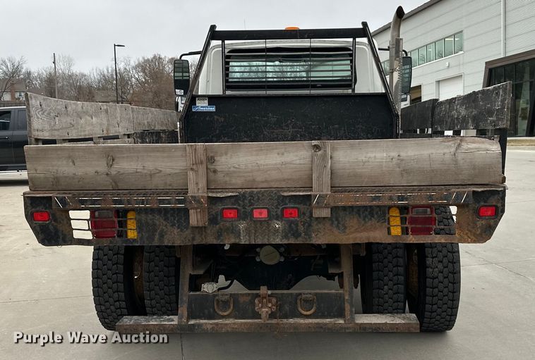 image for item DQ6368 2009 International 4300 dump flatbed truck