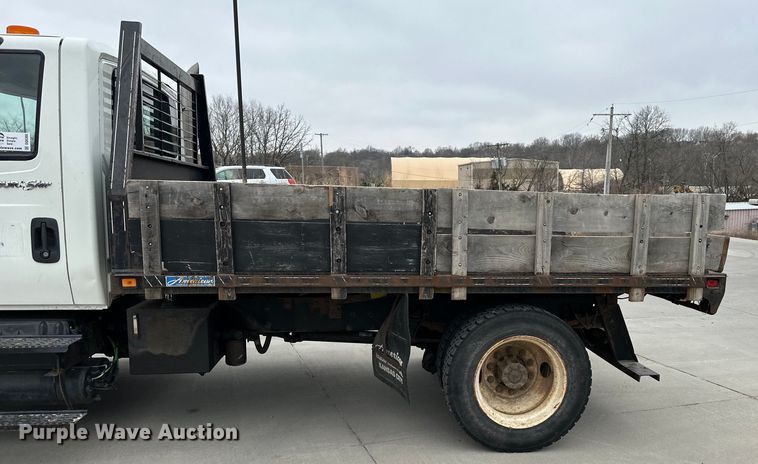 image for item DQ6368 2009 International 4300 dump flatbed truck