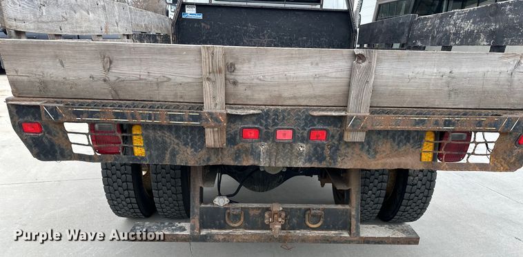 image for item DQ6368 2009 International 4300 dump flatbed truck