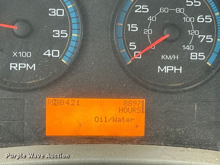 image for item DQ6368 2009 International 4300 dump flatbed truck