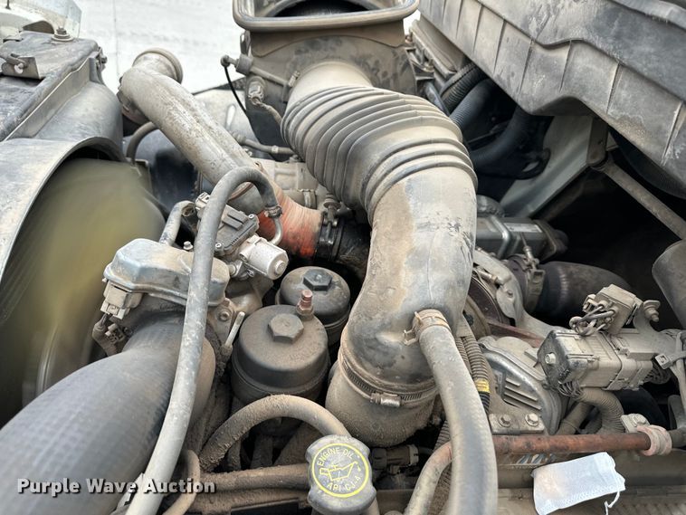 image for item DQ6368 2009 International 4300 dump flatbed truck