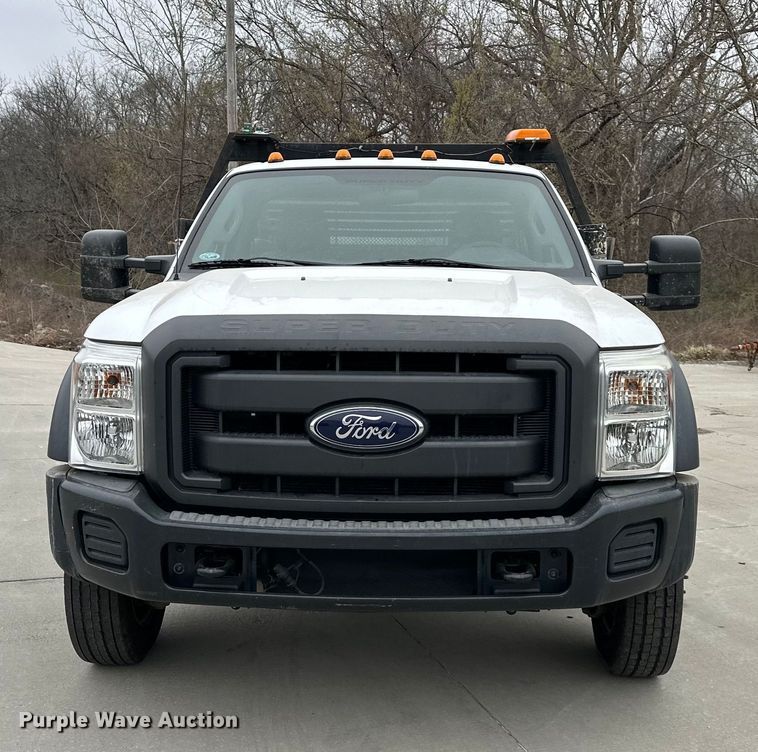 image for item DQ6371 2012 Ford F450 Super Duty XL dump flatbed truck