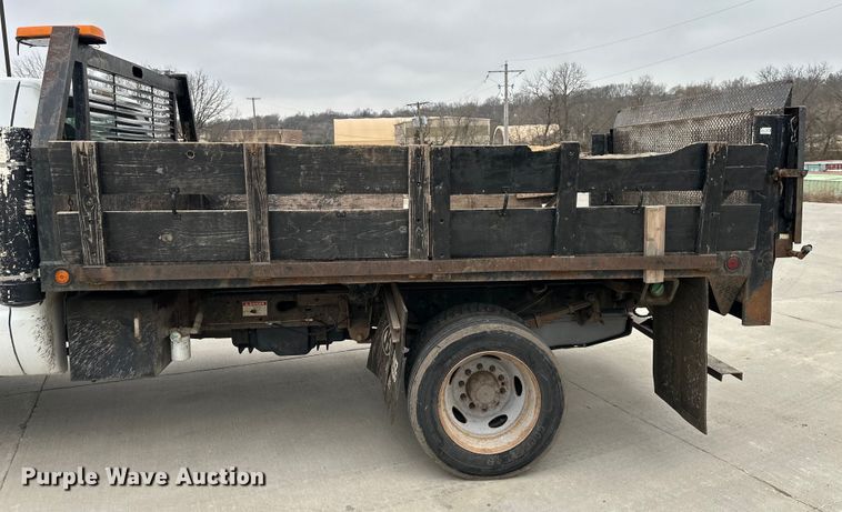 image for item DQ6371 2012 Ford F450 Super Duty XL dump flatbed truck