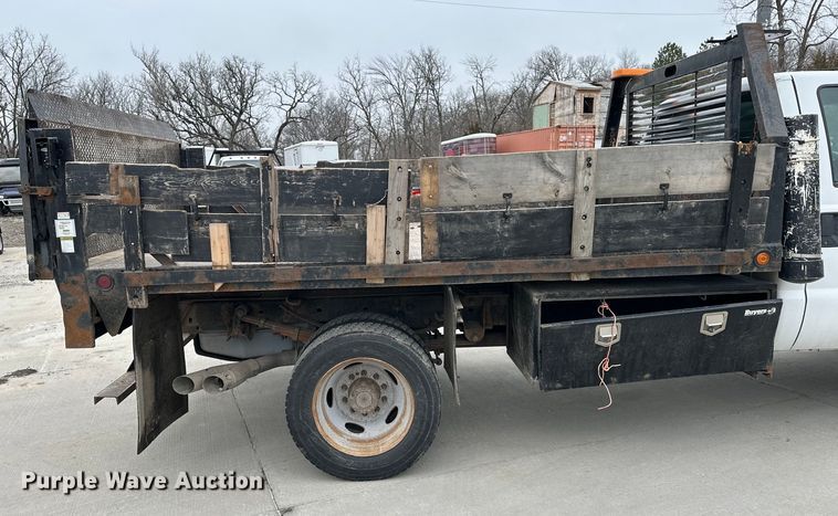 image for item DQ6371 2012 Ford F450 Super Duty XL dump flatbed truck