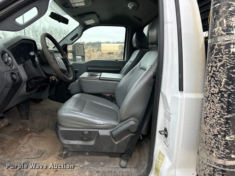 image for item DQ6371 2012 Ford F450 Super Duty XL dump flatbed truck