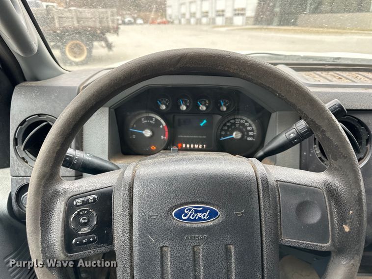 image for item DQ6371 2012 Ford F450 Super Duty XL dump flatbed truck