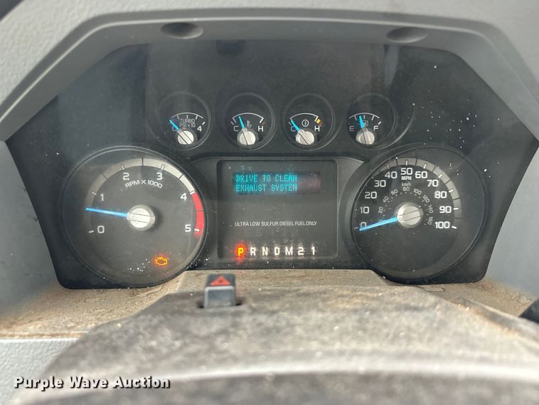 image for item DQ6371 2012 Ford F450 Super Duty XL dump flatbed truck