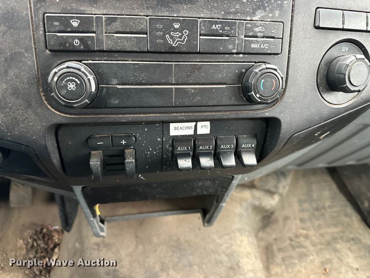 image for item DQ6371 2012 Ford F450 Super Duty XL dump flatbed truck