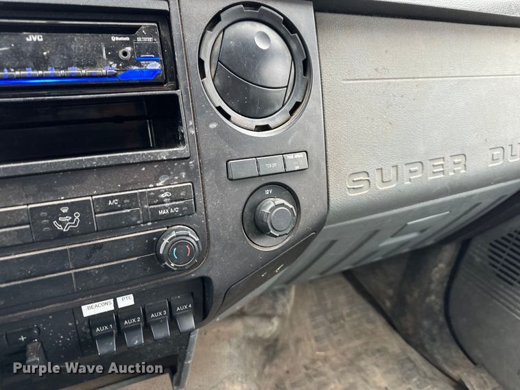 image for item DQ6371 2012 Ford F450 Super Duty XL dump flatbed truck