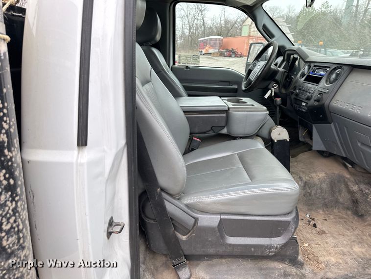 image for item DQ6371 2012 Ford F450 Super Duty XL dump flatbed truck