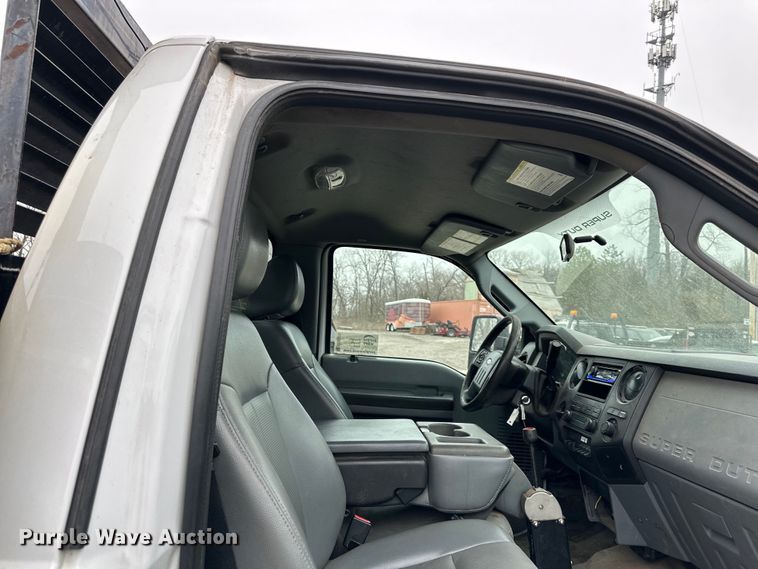 image for item DQ6371 2012 Ford F450 Super Duty XL dump flatbed truck