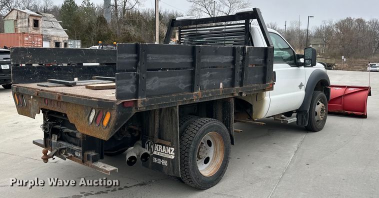 image for item DQ6372 2013 Ford F450 Super Duty XL dump flatbed truck