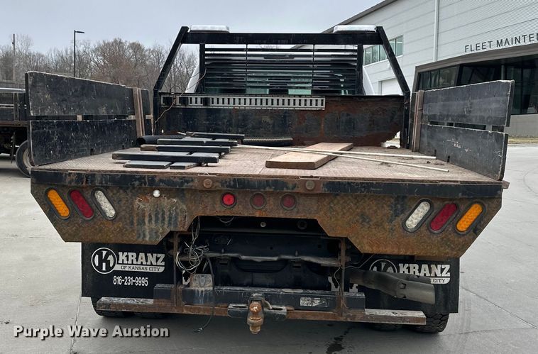 image for item DQ6372 2013 Ford F450 Super Duty XL dump flatbed truck