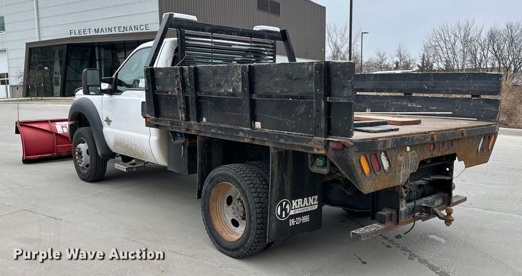 image for item DQ6372 2013 Ford F450 Super Duty XL dump flatbed truck