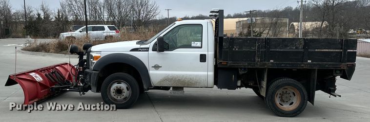 image for item DQ6372 2013 Ford F450 Super Duty XL dump flatbed truck