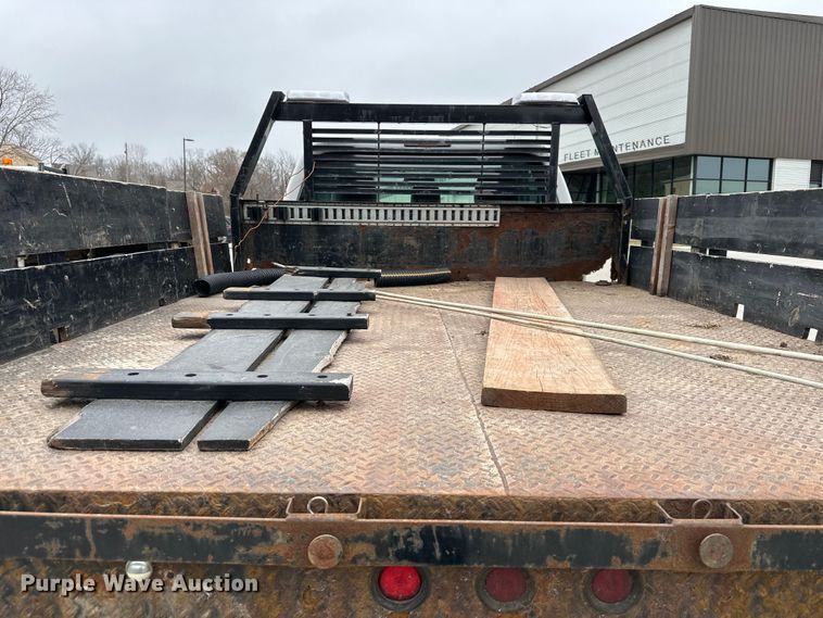 image for item DQ6372 2013 Ford F450 Super Duty XL dump flatbed truck