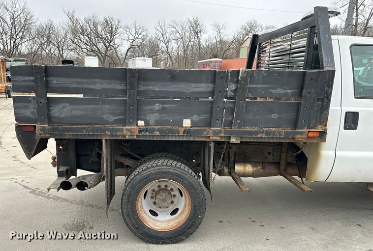 image for item DQ6372 2013 Ford F450 Super Duty XL dump flatbed truck