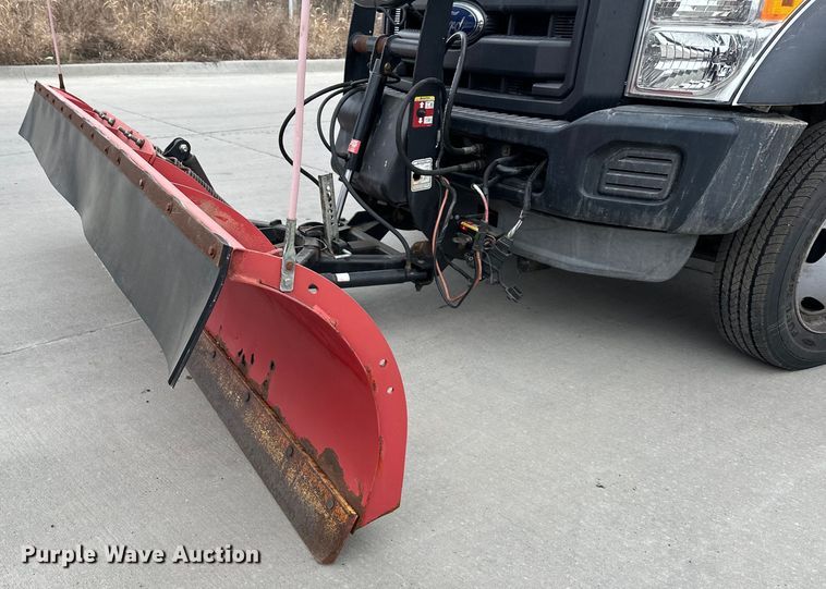 image for item DQ6372 2013 Ford F450 Super Duty XL dump flatbed truck